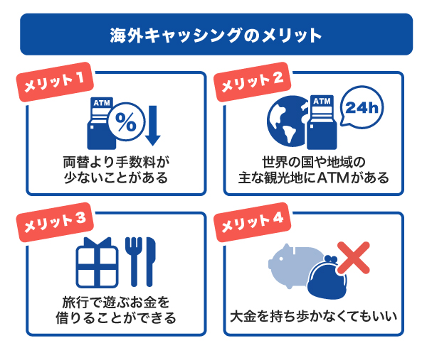 海外キャッシングのメリット